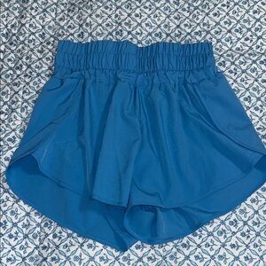Blue Women's Athletic Shorts